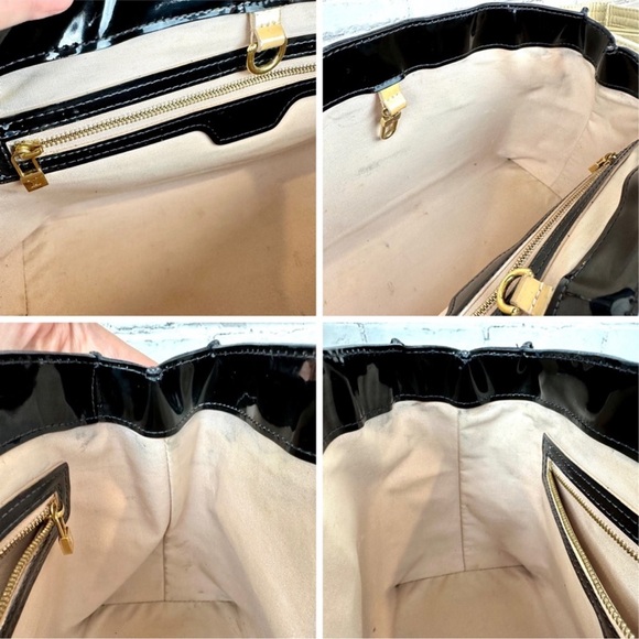 WOW POSHMARK - Louis Vuitton Beautiful Black Vernis Wilshire Shoulder Bag - Picture 13 of 16